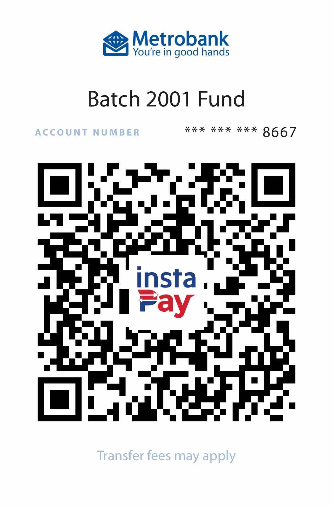 Metrobank transfer QR code
